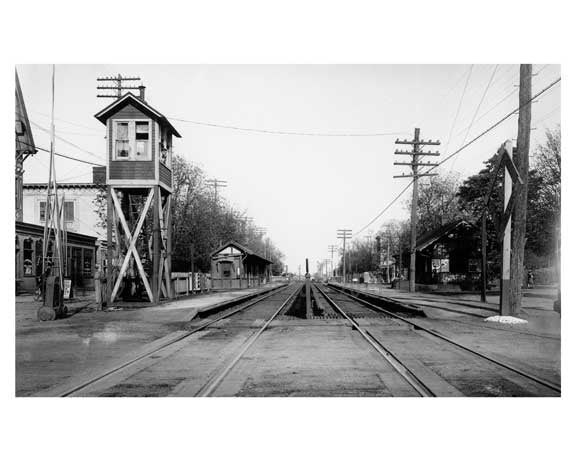 Train Station -  Rockaway Queens NY Old Vintage Photos and Images