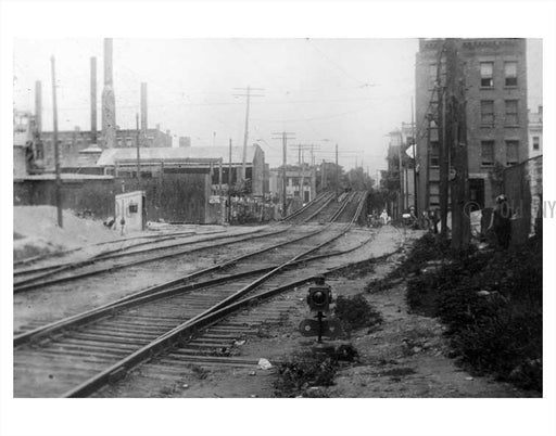 Trainlines Crown Heights Brooklyn  Old Vintage Photos and Images