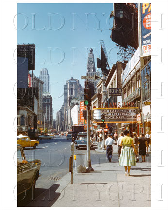 Trans-Lux Theatre Times Square 1950s Old Vintage Photos and Images