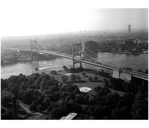 Triborough suspension span Old Vintage Photos and Images