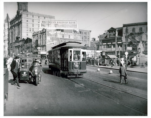 Trolley Downtown Old Vintage Photos and Images