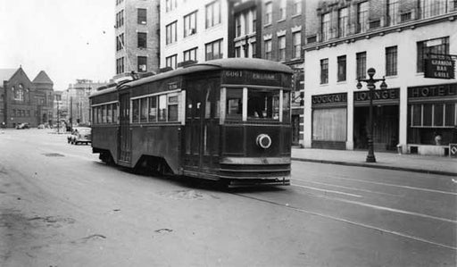 Trolley - Fort Greene 1941 Old Vintage Photos and Images