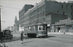Trolley passing Ex-Lax building on Atlantic Avenue, 1949 Old Vintage Photos and Images