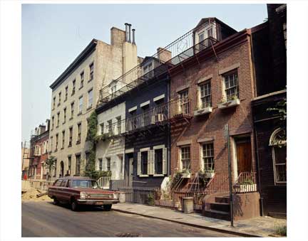 Two Story Buildings Greenwich Village Old Vintage Photos and Images