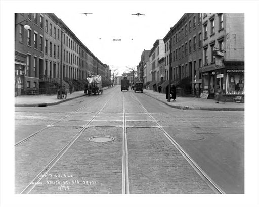 Union & Smith  Street - Carroll Gardens - Brooklyn, NY 1928 Old Vintage Photos and Images