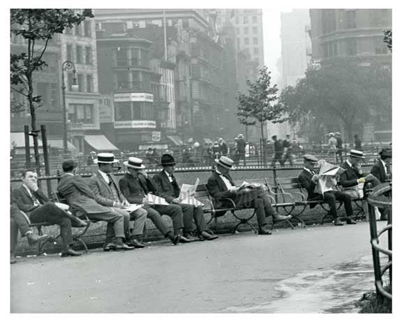 Union Square Park , NY  1922 Old Vintage Photos and Images