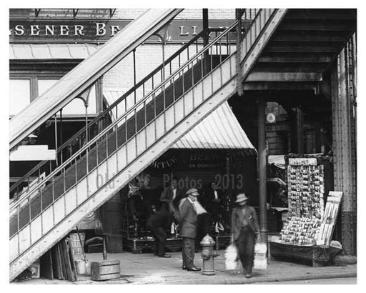 Upclose Greenwich Street - Greenwich Village - Manhattan  1914 A Old Vintage Photos and Images