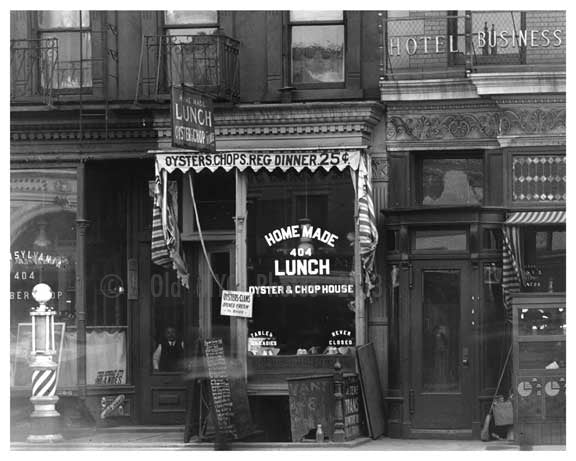 Upclose view of 8th Avenue & West 30th Street - Chelsea - Manhattan  1914 A Old Vintage Photos and Images
