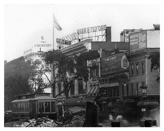 Upclose view of Lenox & 125th Street Harlem, NY 1910 B Old Vintage Photos and Images