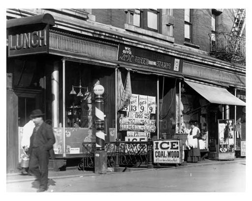 Upclose view of Lenox Avenue & 117th Street Harlem, NY 1910 B Old Vintage Photos and Images