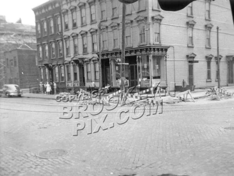 Van Brunt Street and Beard Street, northwest corner, 1940s A Old Vintage Photos and Images