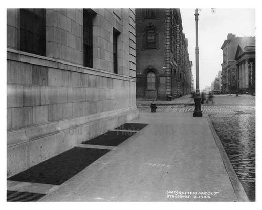 Varick & Beach Street - Tribeca  NY 1914 I Old Vintage Photos and Images