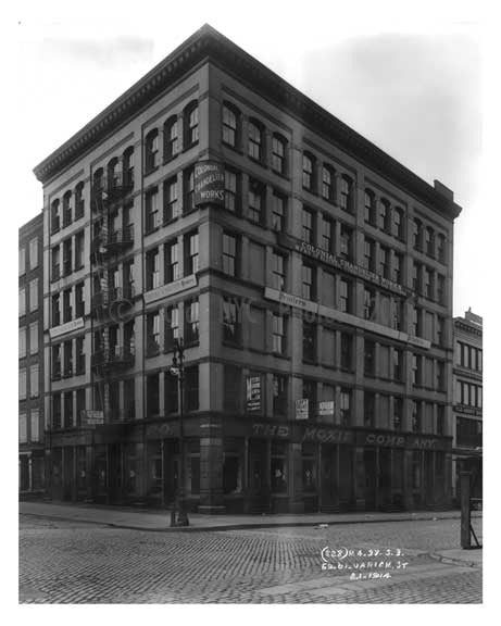Varick & Laight Street - Tribeca  NY 1914 II Old Vintage Photos and Images