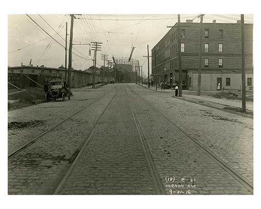Vernon Ave - 1916  - Long island City  - Queens, NY Old Vintage Photos and Images