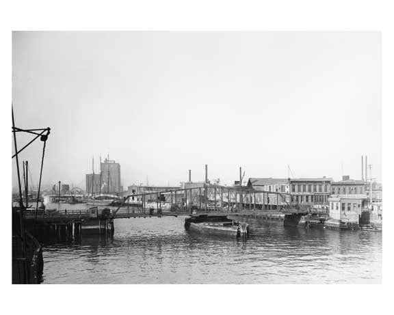 Vernon Ave  Bridge - 1906 -  Brooklyn, NY Old Vintage Photos and Images