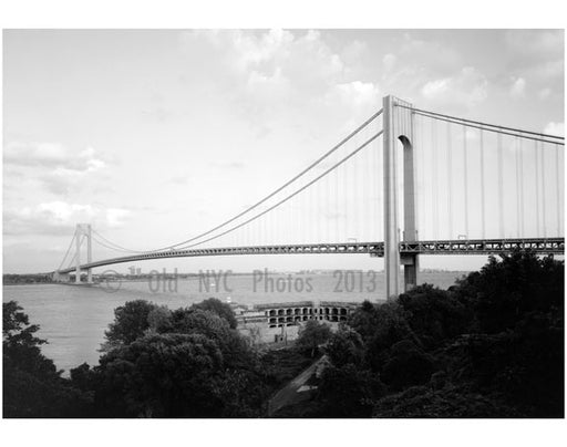 Verrazano Narrows Bridge Old Vintage Photos and Images