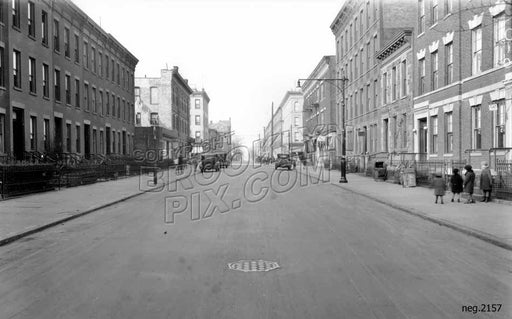 View along 16th Street, 1928 Old Vintage Photos and Images