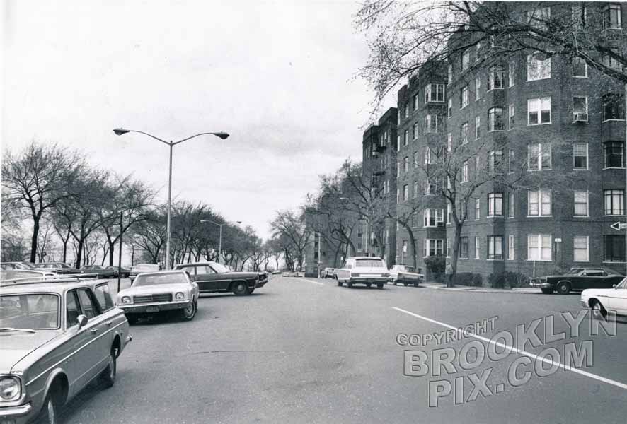 View along Shore Road, 1970