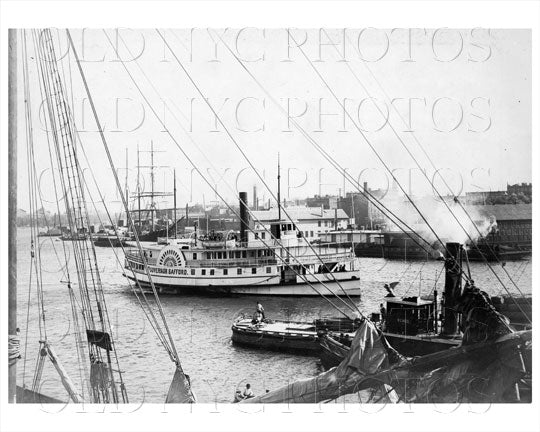View of Harlem River Manhattan NYC Old Vintage Photos and Images