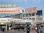 View on the Boardwalk showing both Bushman and Stauch bath houses, 1960 Old Vintage Photos and Images