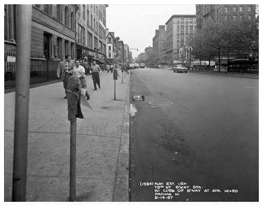 West 78th St. & Broadway  - Upper West Side - Manhattan - New York, NY Old Vintage Photos and Images