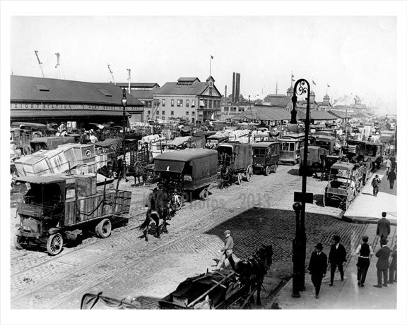 West Harrison St. 1900 Old Vintage Photos and Images