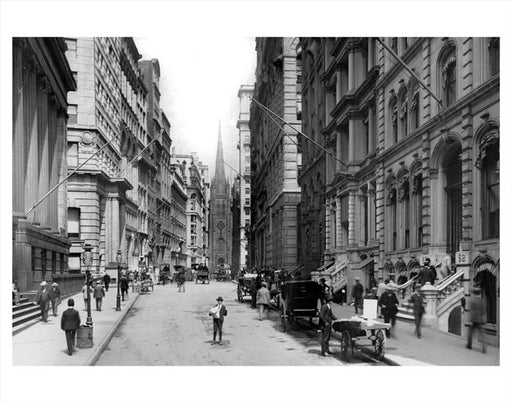 Wall Street 1890's Old Vintage Photos and Images