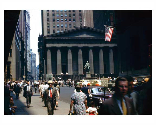 Wall Street 1945 Downtown Manhattan Old Vintage Photos and Images