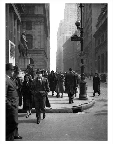 Wall Street NYNY XX Old Vintage Photos and Images