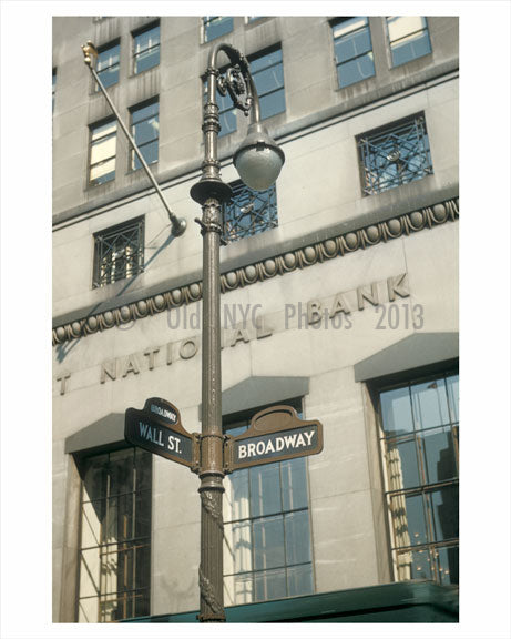 Wall Street &  Broadway Old Vintage Photos and Images