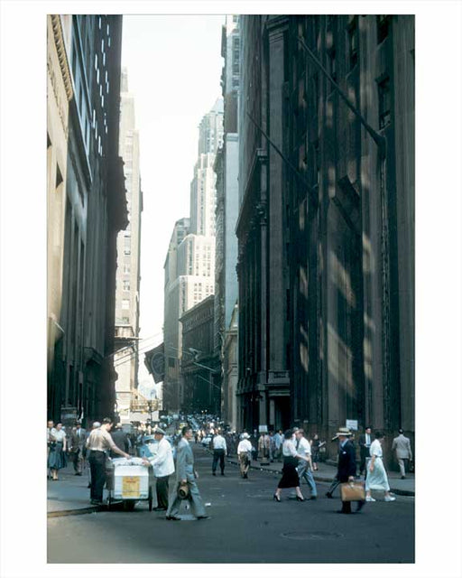 Wall Street Financial 1940s Old Vintage Photos and Images
