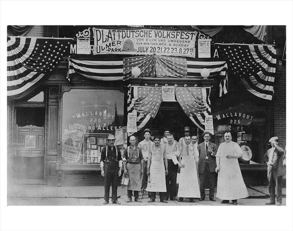 Wallabout Bowling Alley Old Vintage Photos and Images