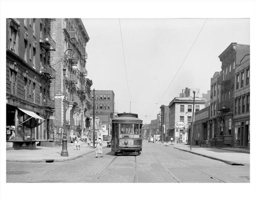 Wallabout Street & Union trolley Line Old Vintage Photos and Images