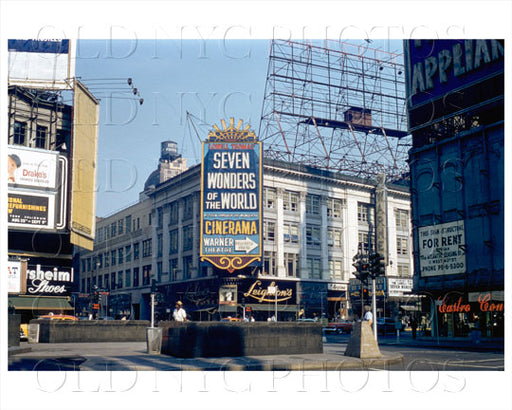 Warner Theatre Times Square 1950s Old Vintage Photos and Images