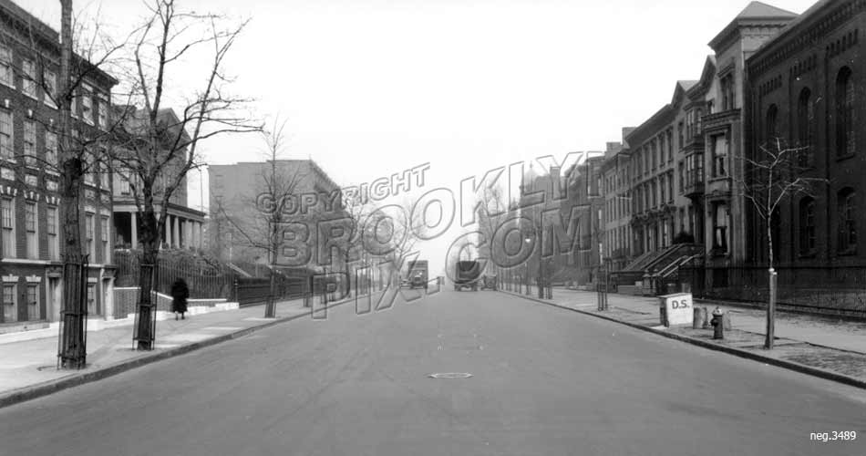 Washington Avenue north from Lafayette Avenue, 1931 Old Vintage Photos and Images
