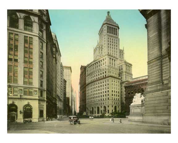 Washington Building Number 1 Broadway - Standard Oil Building - Custom House - Financial District  - New York, NY Old Vintage Photos and Images