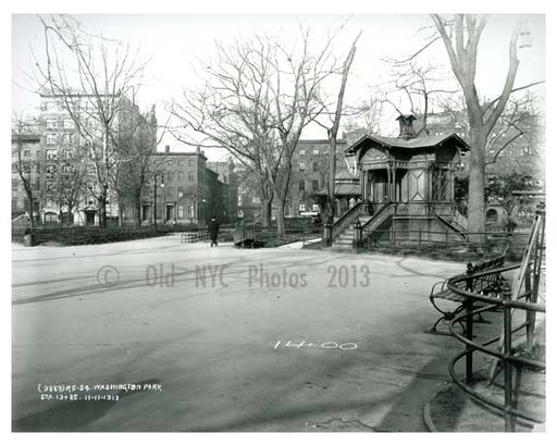 Washington Square Park  - Greenwich Village -  Manhattan NYC 1913 A Old Vintage Photos and Images