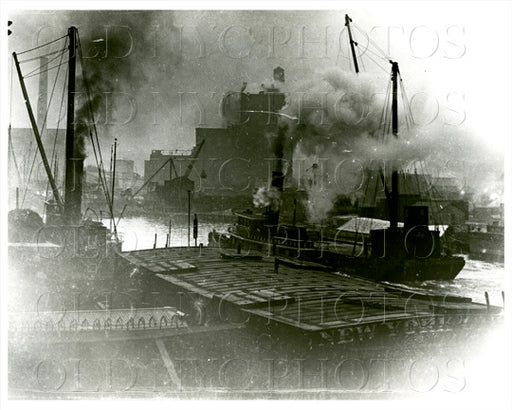 Waterfront Industrial Site Greenpoint Brooklyn Old Vintage Photos and Images