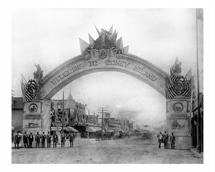 Welcome To Coney Island Old Vintage Photos and Images