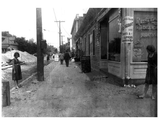 West 23rd & Highland Ave 1914 Old Vintage Photos and Images