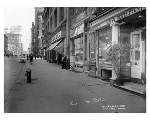 West 28th Street & Broadway - Midtown Manhattan - NY 1914 A Old Vintage Photos and Images