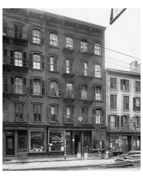 West 30th Street between 7th & 8th Avenues- Chelsea - Manhattan  1914 Old Vintage Photos and Images