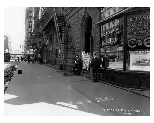 West 34th Street & Broadway - Midtown Manhattan - NY 1914 D Old Vintage Photos and Images