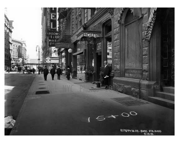 West 34th Street & Broadway - Midtown Manhattan - NY 1914 F Old Vintage Photos and Images
