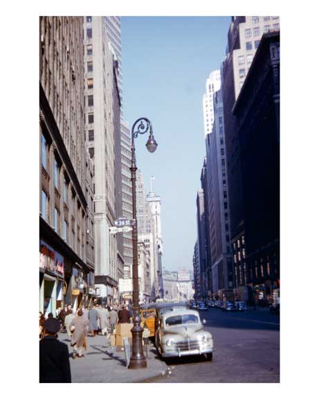 West 36th Street 1940s  -  New York, NY Old Vintage Photos and Images