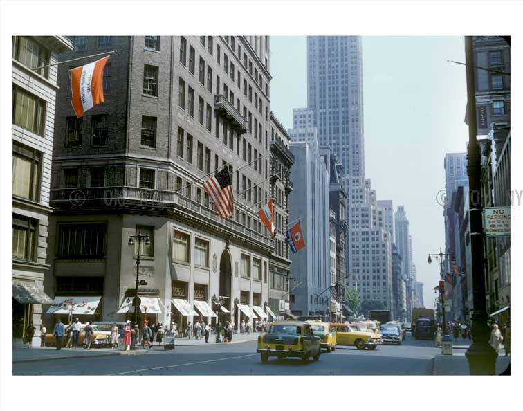 West 38th Street Manhattan NYC Old Vintage Photos and Images