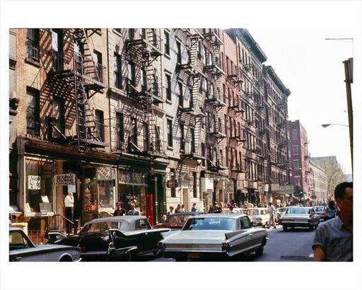 West 3rd Street 1965 Greenwich Village  - NYC Old Vintage Photos and Images