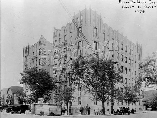 West 9th Street and Avenue P, 1934 Old Vintage Photos and Images