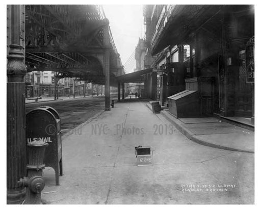 West Broadway & Reade Street - Tribeca Manhattan, NY 1914 D Old Vintage Photos and Images