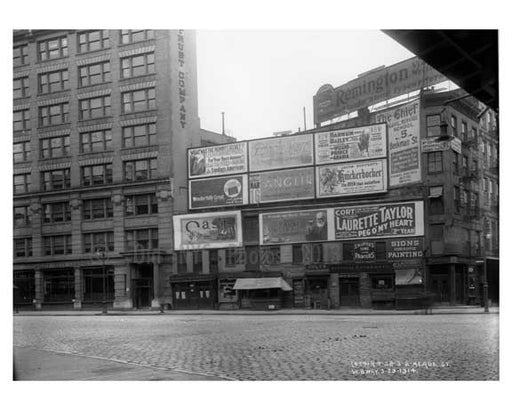 West Broadway & Reade Street  - Tribeca Manhattan, NY 1914 G Old Vintage Photos and Images